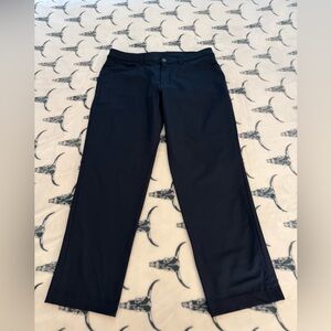 Lululemon Men's ABC Pant Classic Navy Trouser Pants Size 34X29